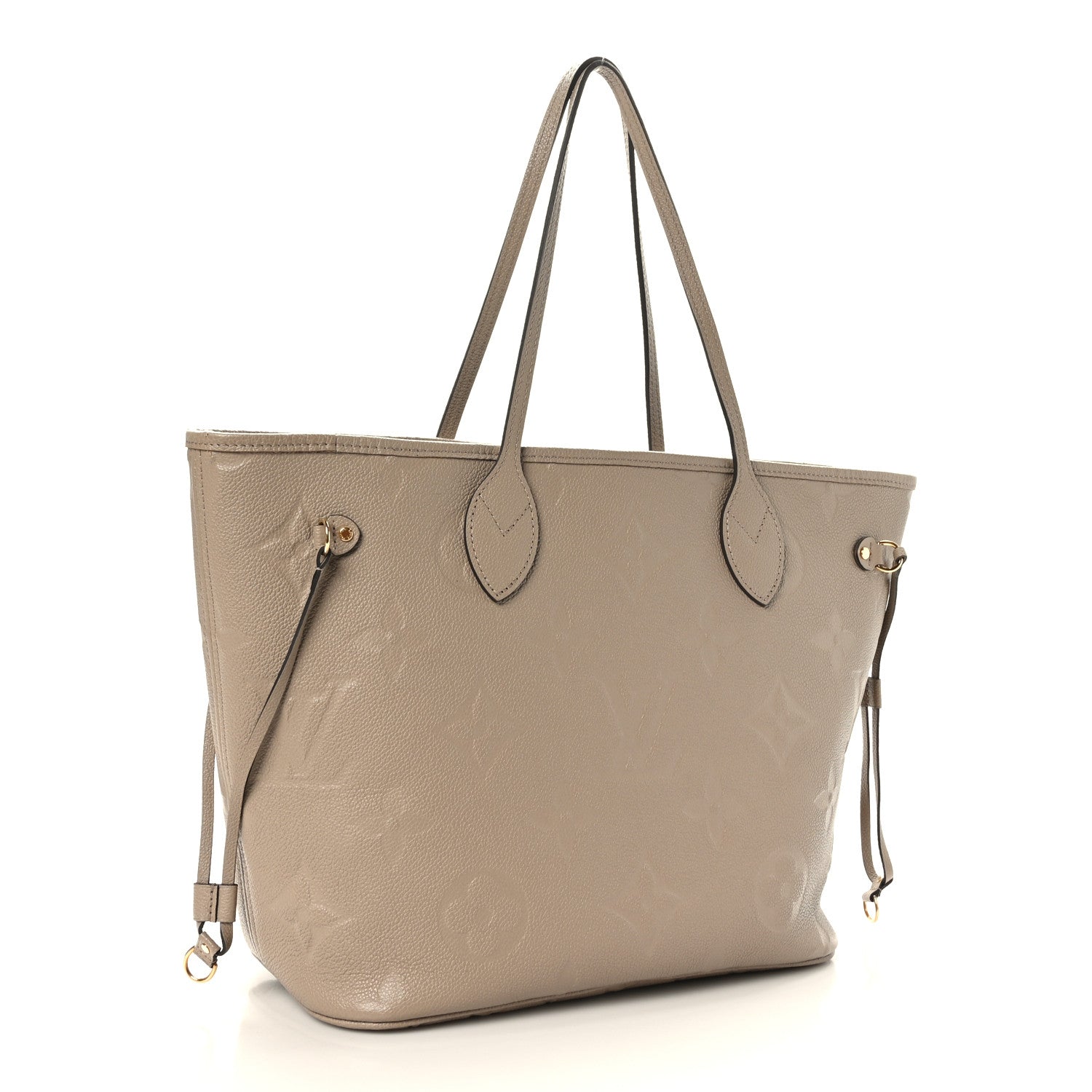 Louis Vuitton Empreinte Monogram Giant Neverfull MM Tourterelle 4 of 9