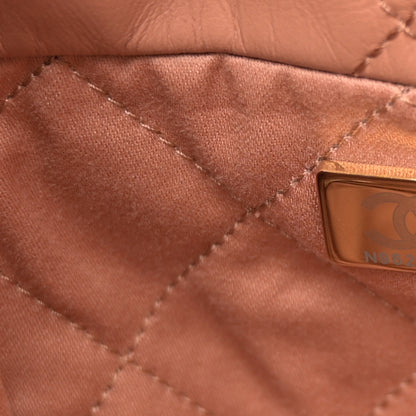 Chanel Shiny Calfskin Quilted Chanel 22 Brown 8 of 11