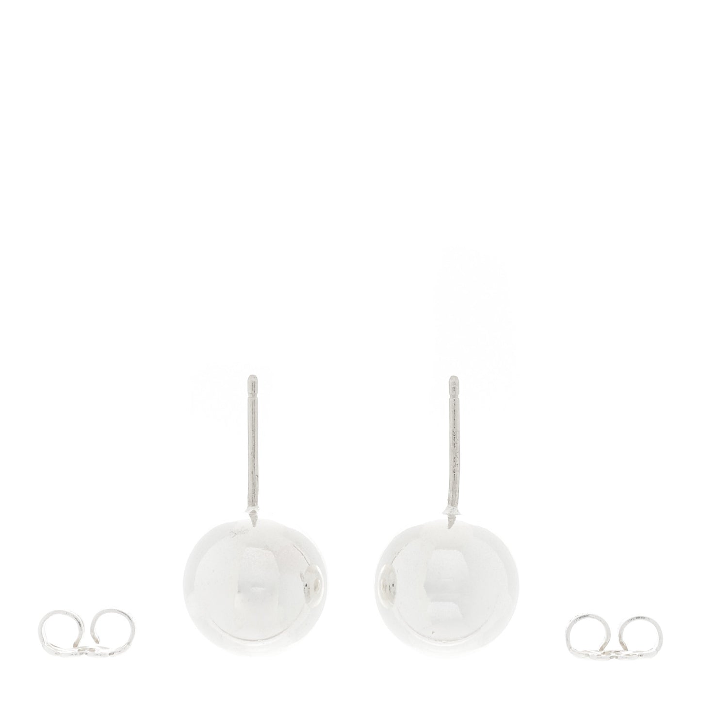 Sterling Silver 10mm HardWear Ball Earrings