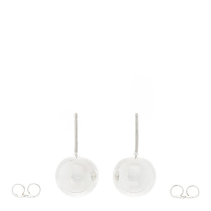 Tiffany Sterling Silver 10mm HardWear Ball Earrings 3 of 5