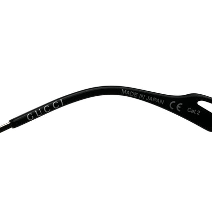 Gucci Metal Square Frame Sunglasses GG0739S Black 6 of 8