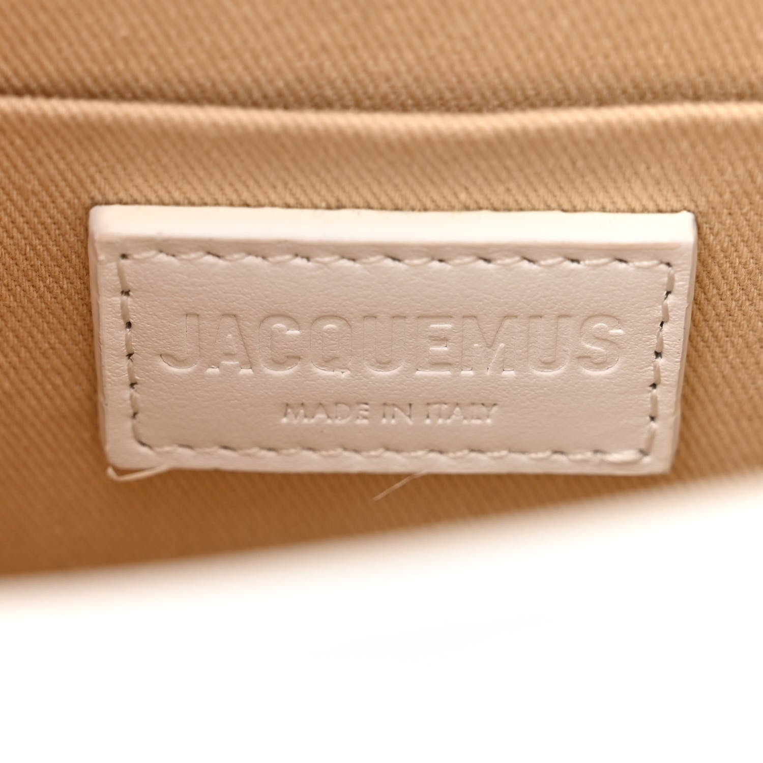 Jacquemus Smooth Calfskin Le Chiquito Moyen White 6 of 11