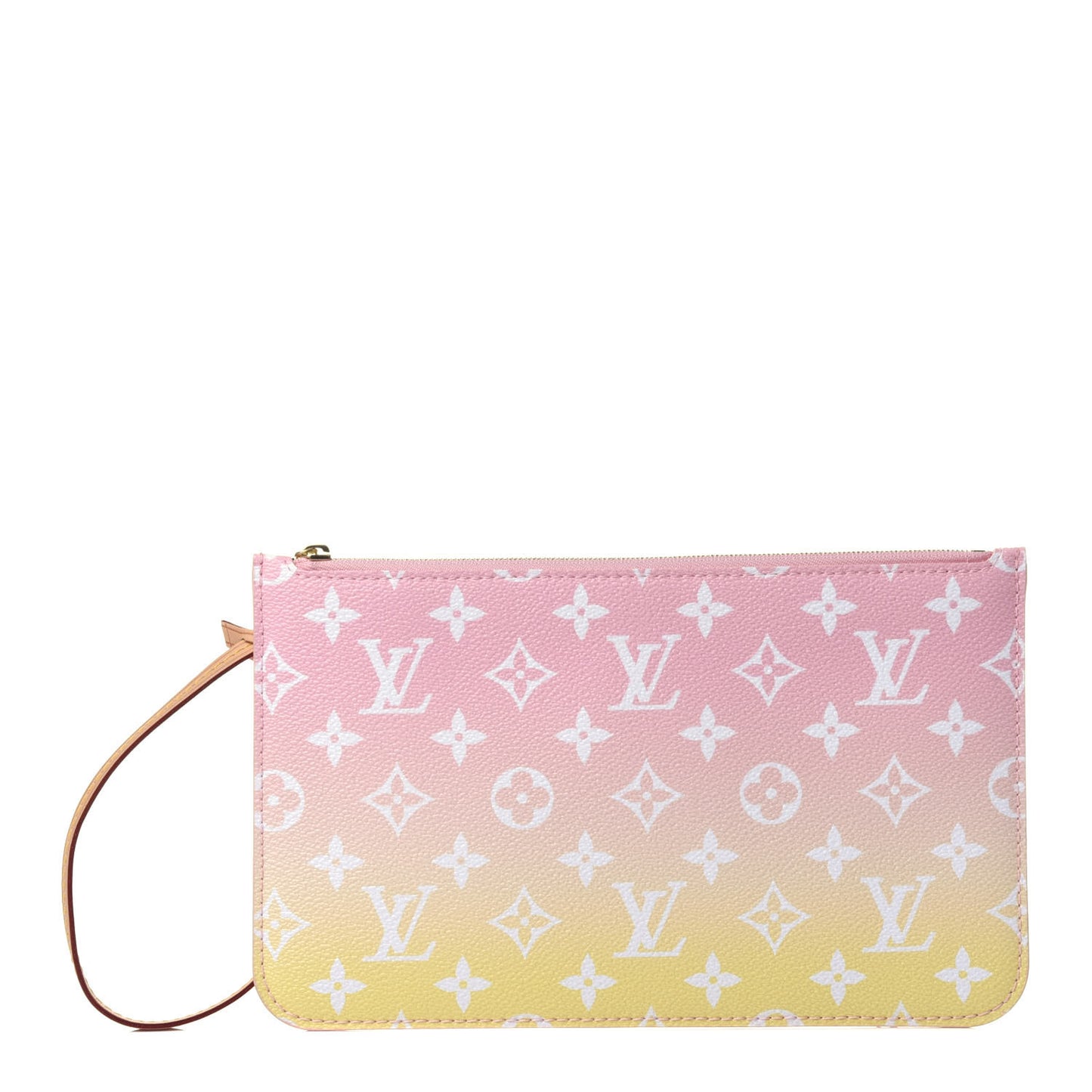 Monogram By The Pool Neverfull MM Pochette Light Pink