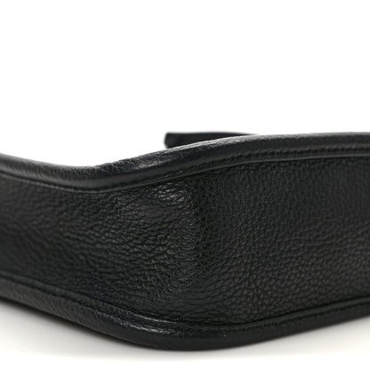 Prada Vitello Daino Soft Mini Hobo Messenger Bag Black 7 of 9