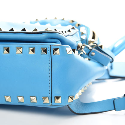 Valentino Garavani Calfskin Mini Rockstud Backpack Parrot 8 of 9