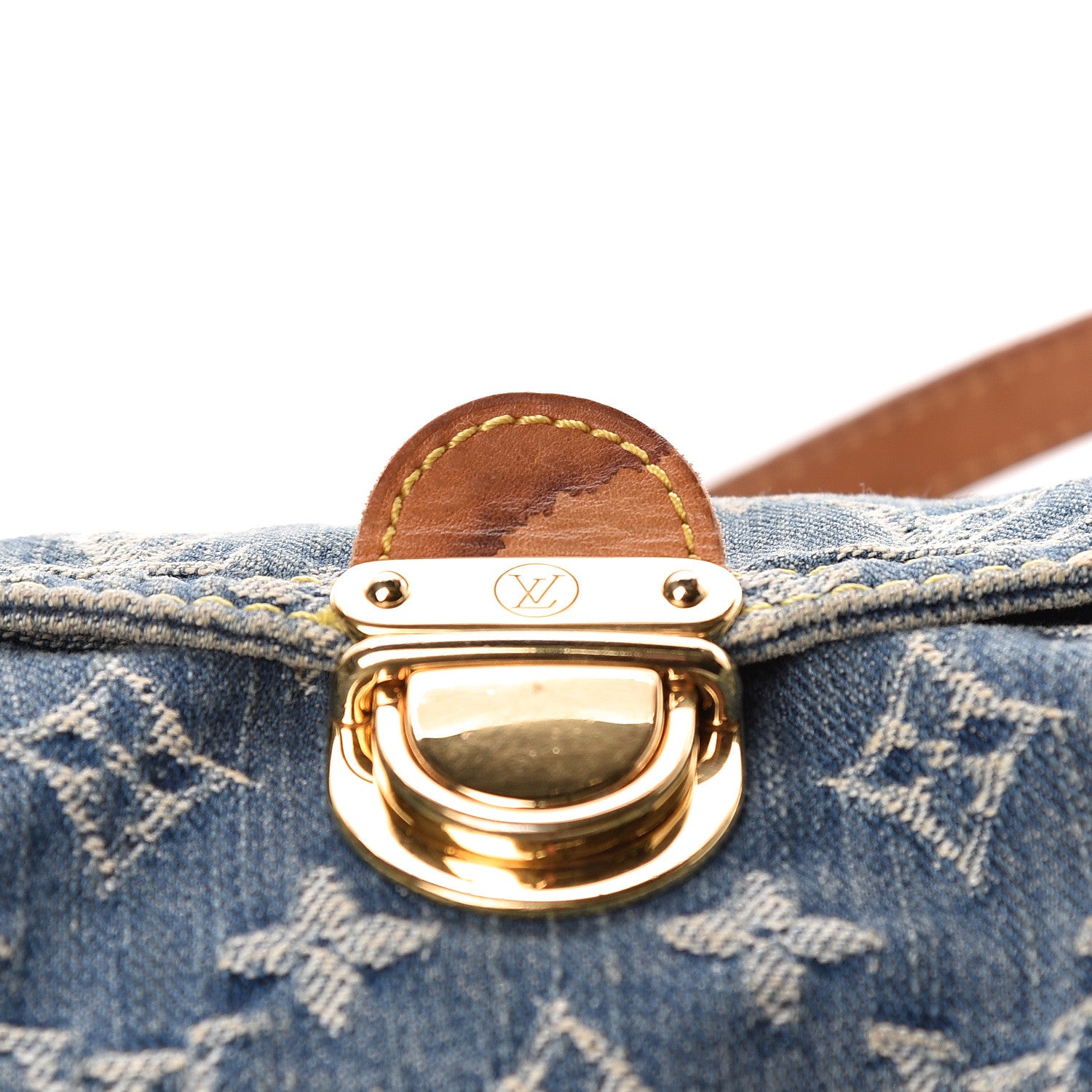 Louis Vuitton Monogram Denim Mini Pleaty Blue 11 of 11