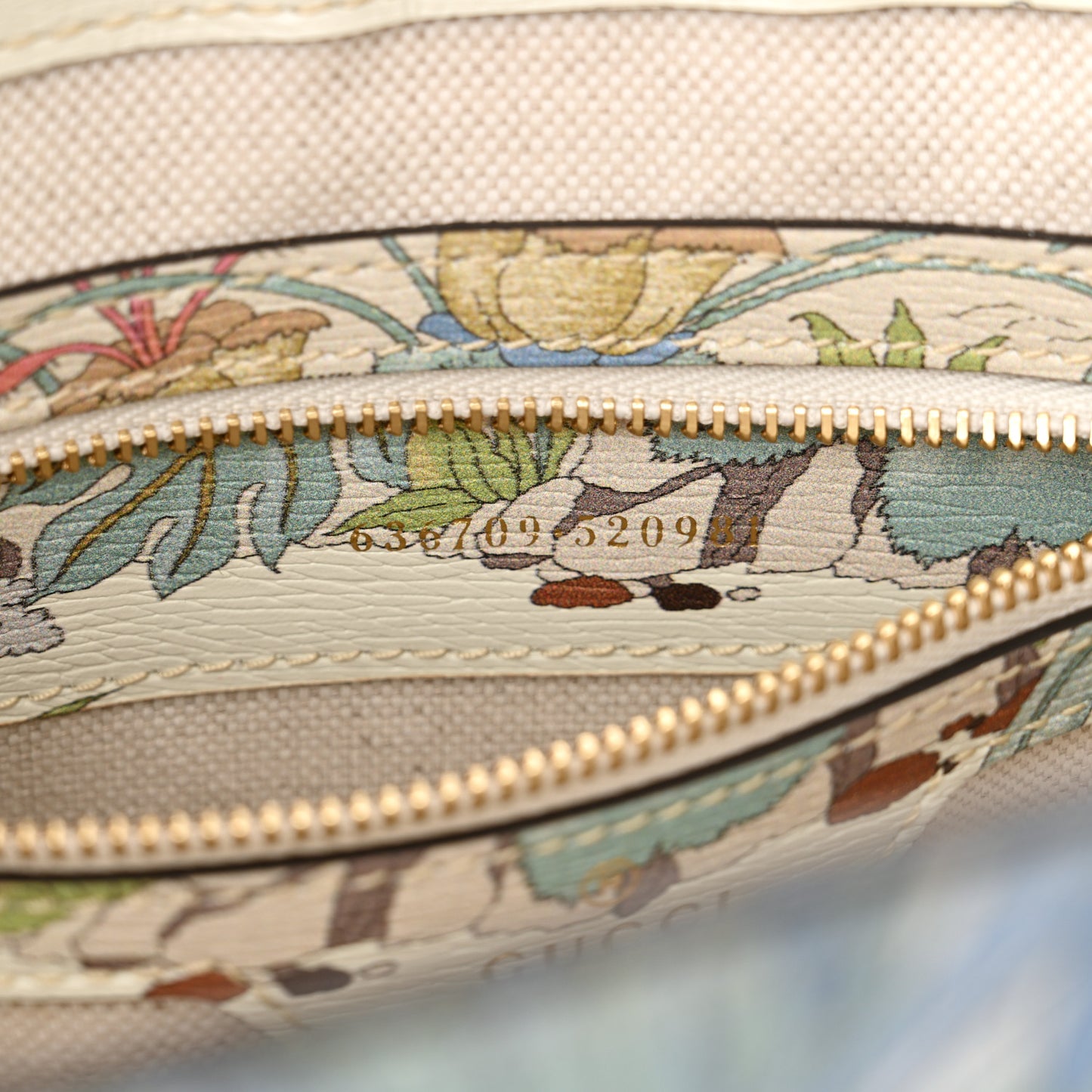 New Shangai Calfskin Tiger Savanah Small Jackie 1961 Hobo Chalky White Multicolor