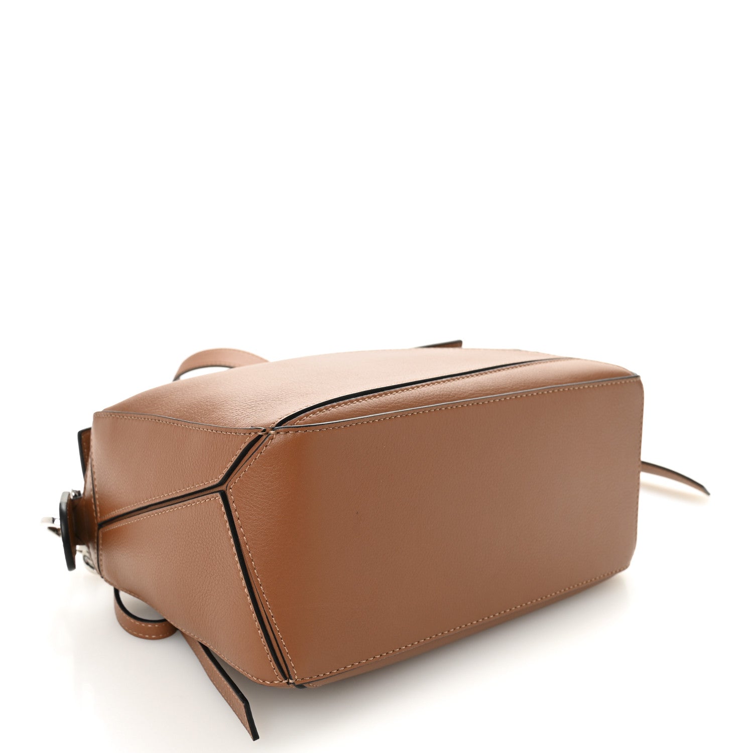Loewe Calfskin Small Puzzle Bag Tan 4 of 9