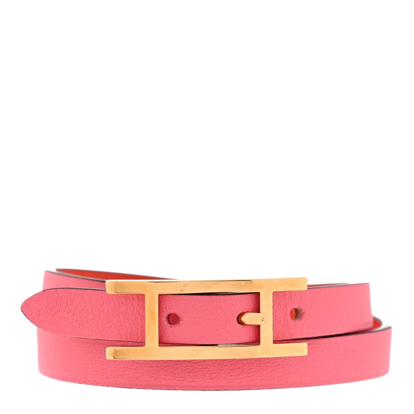 Swift Behapi Double Tour Reversible Bracelet XS Rose Azalee Orange Poppy