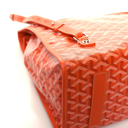 Goyard Goyardine Saint Leger Soft Briefcase Backpack Orange 9 of 11
