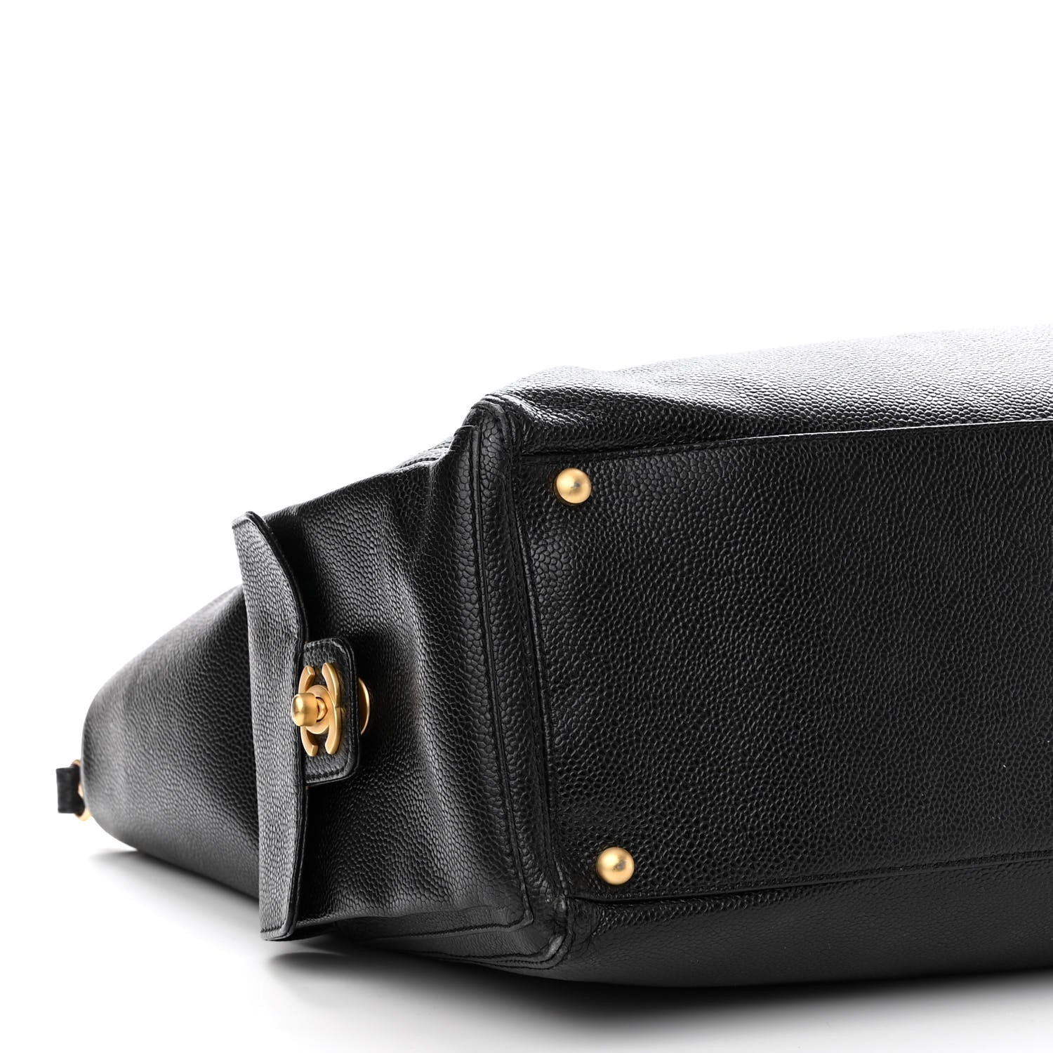 Chanel Caviar Weekender Black 7 of 8