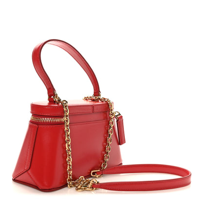Givenchy Box Calfskin Antigona Vanity Bag With Chain Vermillon 3 of 9
