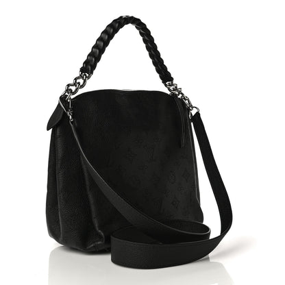 Louis Vuitton Mahina Babylone Chain BB Black 3 of 15
