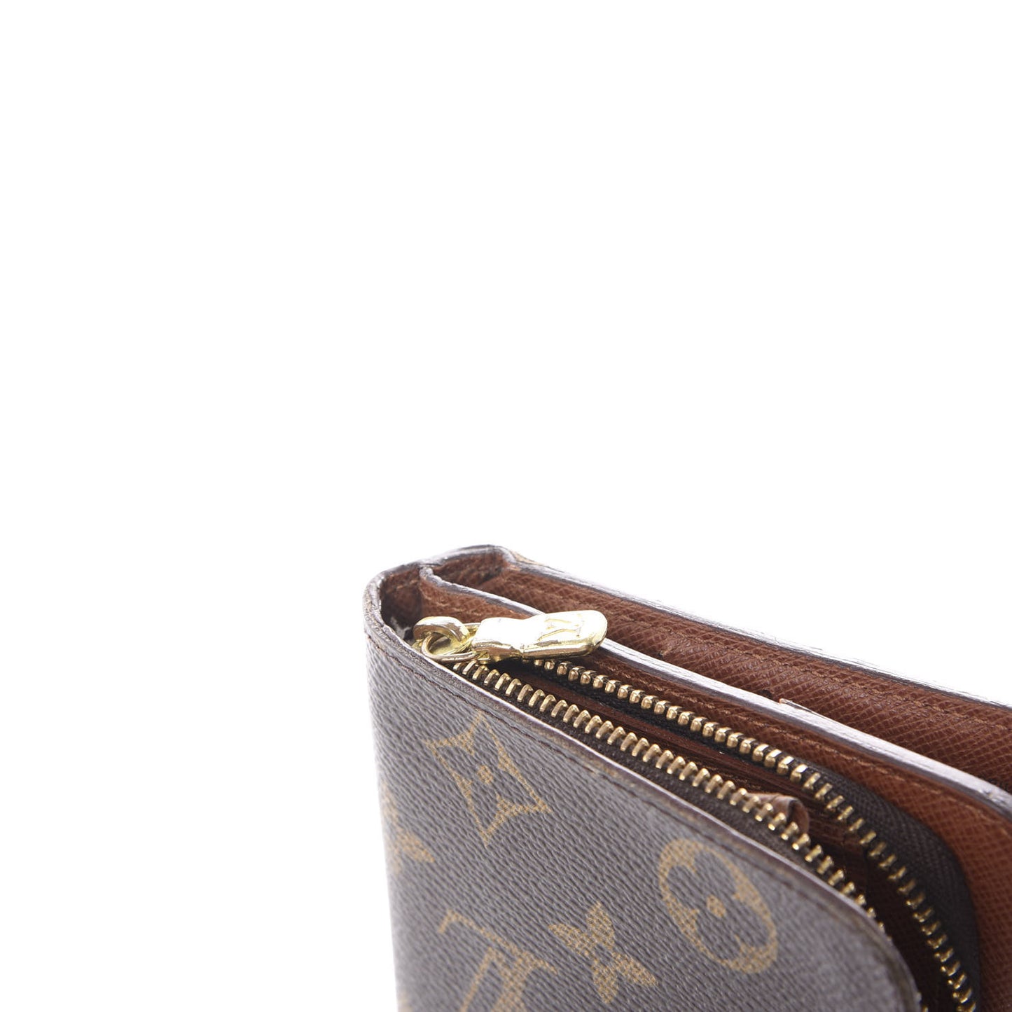Monogram Compact Zippe Zipped Wallet