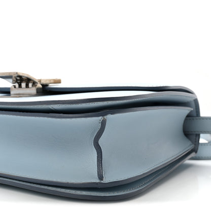 Celine Box Calfskin Medium Classic Box Flap Bag Pale Blue 10 of 10