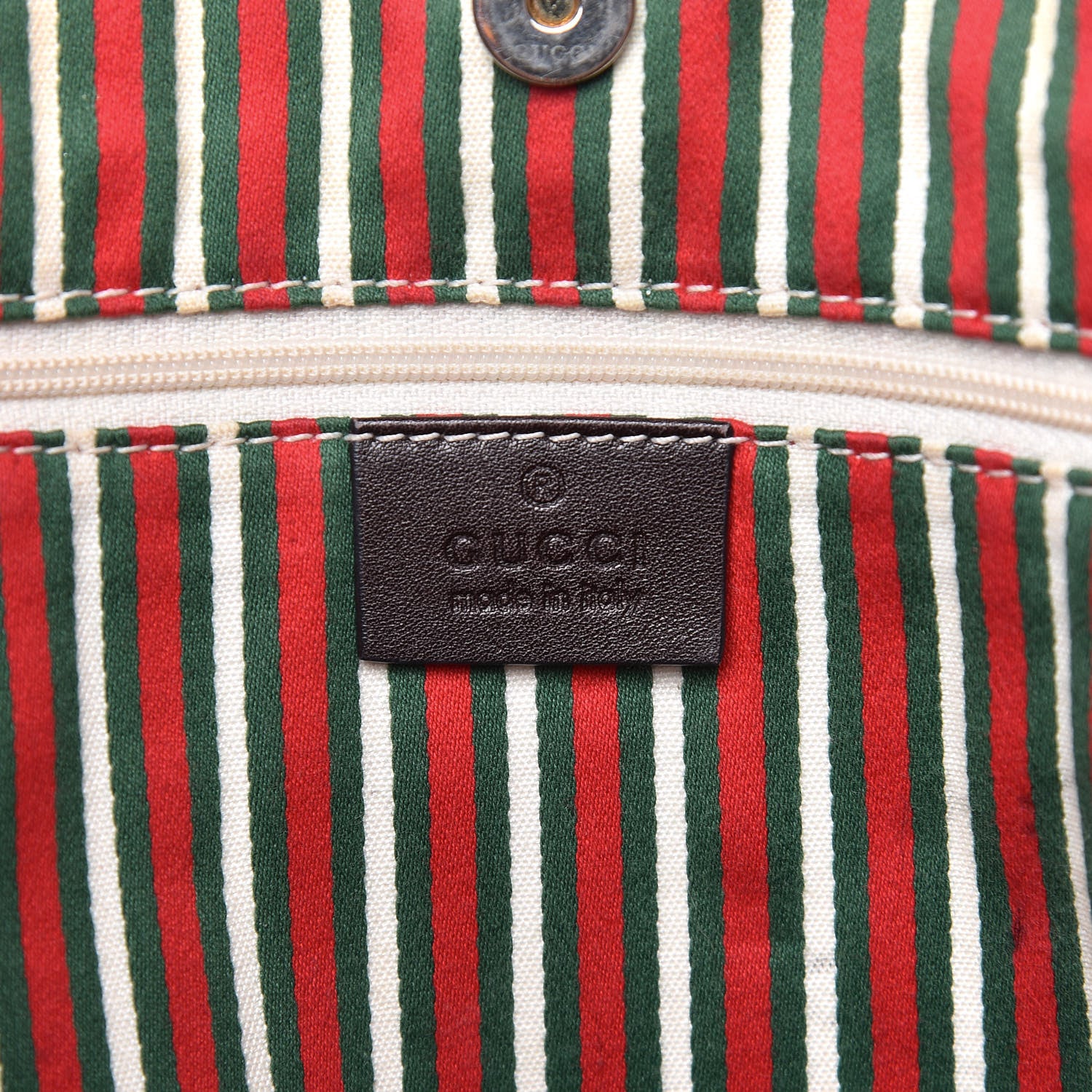Gucci Monogram Medium New Britt Tote Brown 6 of 19