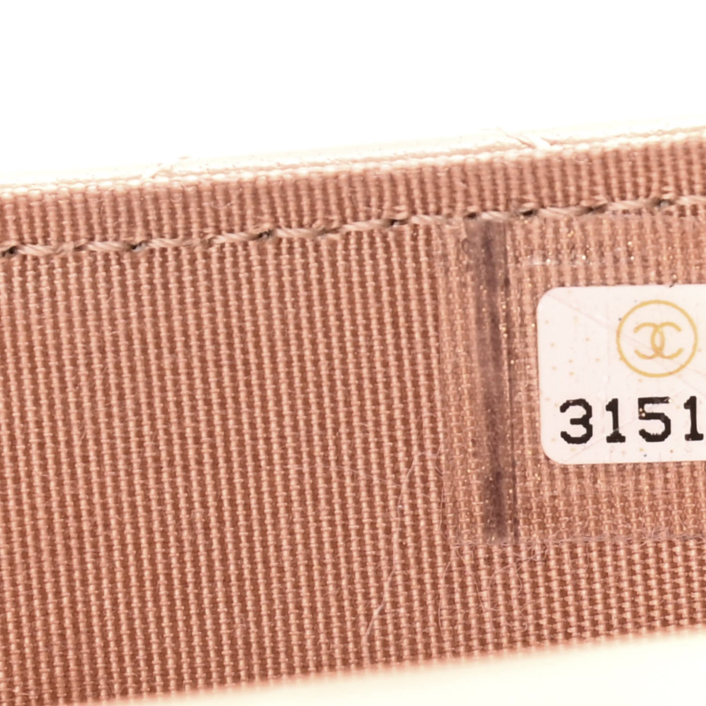 Lambskin Quilted Top Handle Flap Coin Purse With Chain Beige