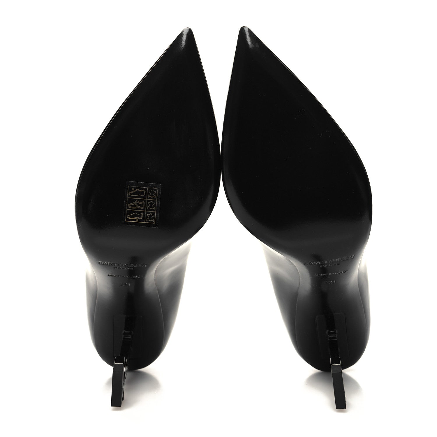 Saint Laurent Patent Opyum 85 Pumps 39 Black 5 of 8
