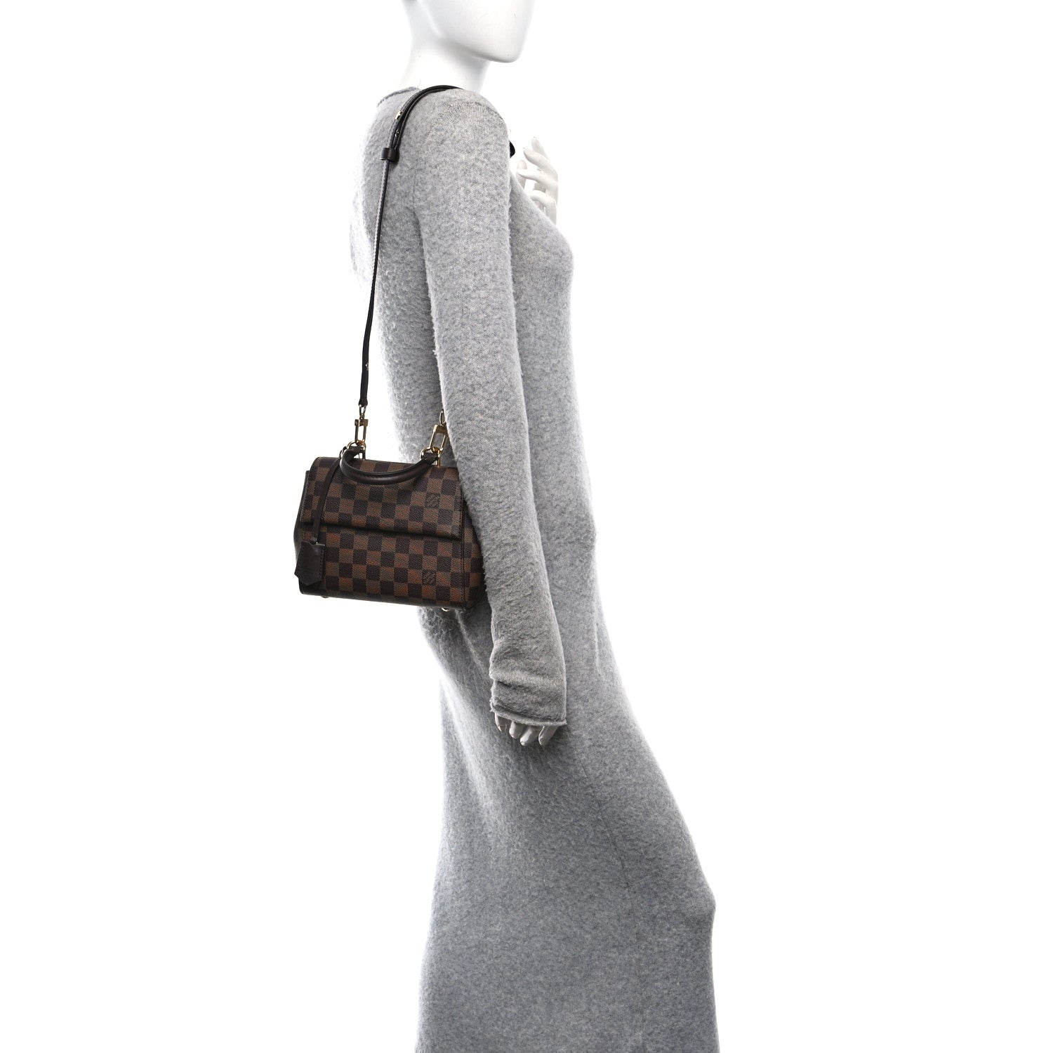 Louis Vuitton Damier Ebene Mini Cluny 2 of 9