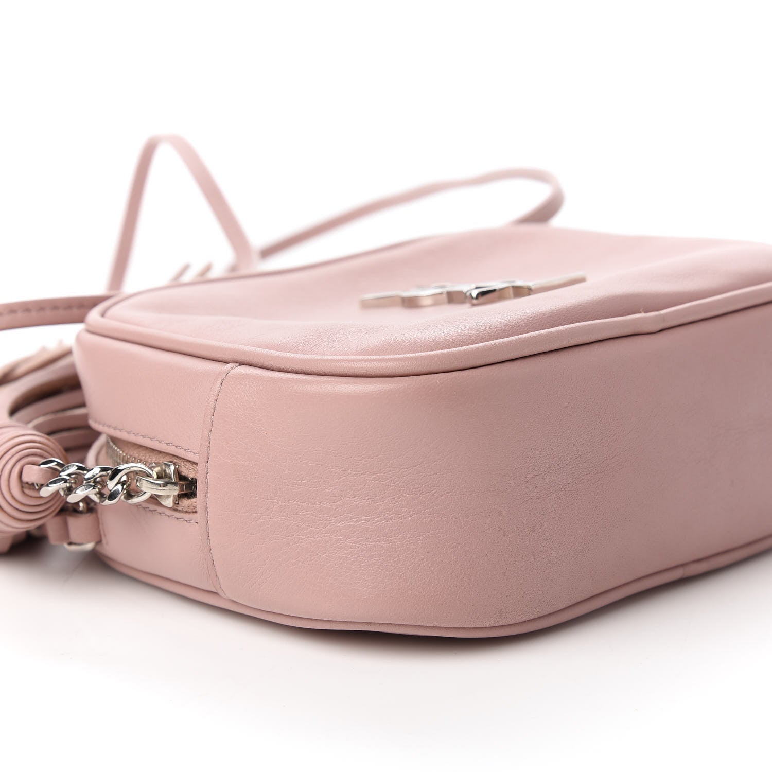 Saint Laurent Nappa Monogram Blogger Bag Dusty Rose 6 of 14