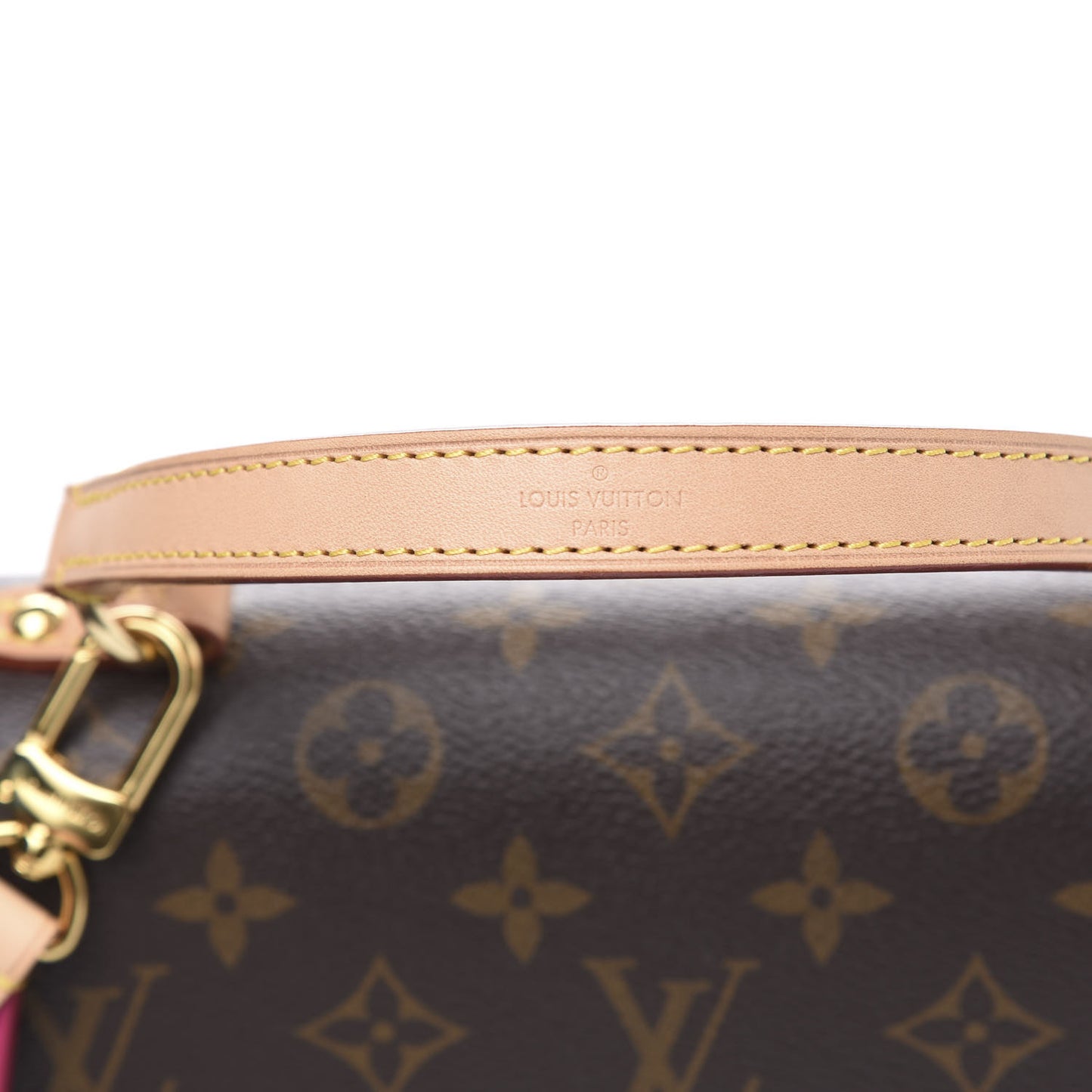 Monogram Cluny BB Bordeaux Fuchsia