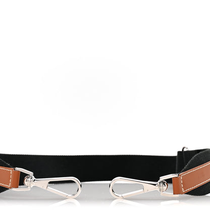 Goyard Canvas Calfskin Adjustable Shoulder Strap Black Gold 3 of 5