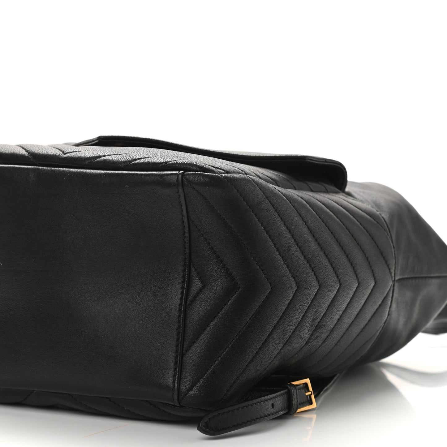 Lambskin Matelasse Monogram Joe Backpack Black