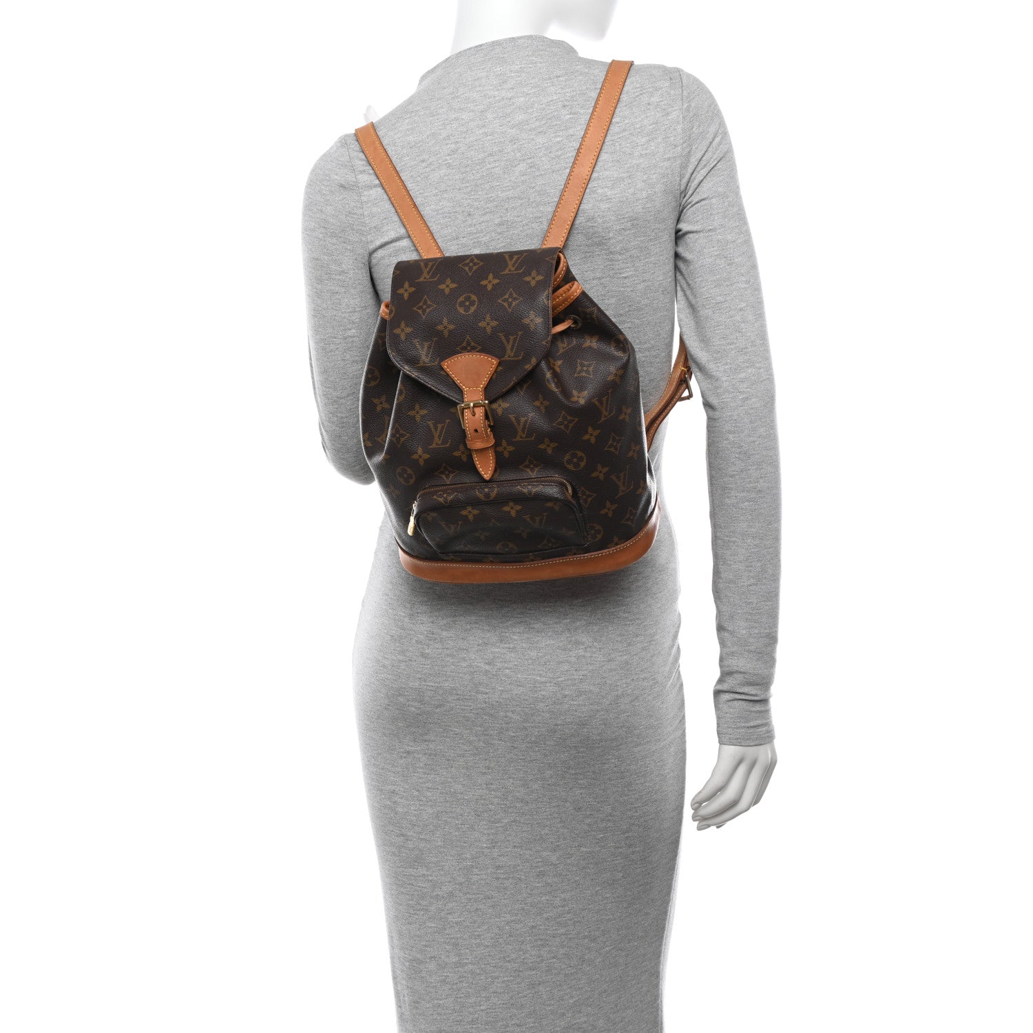 Louis Vuitton LOUIS VUITTON Monogram Montsouris MM Backpack 2 of 12