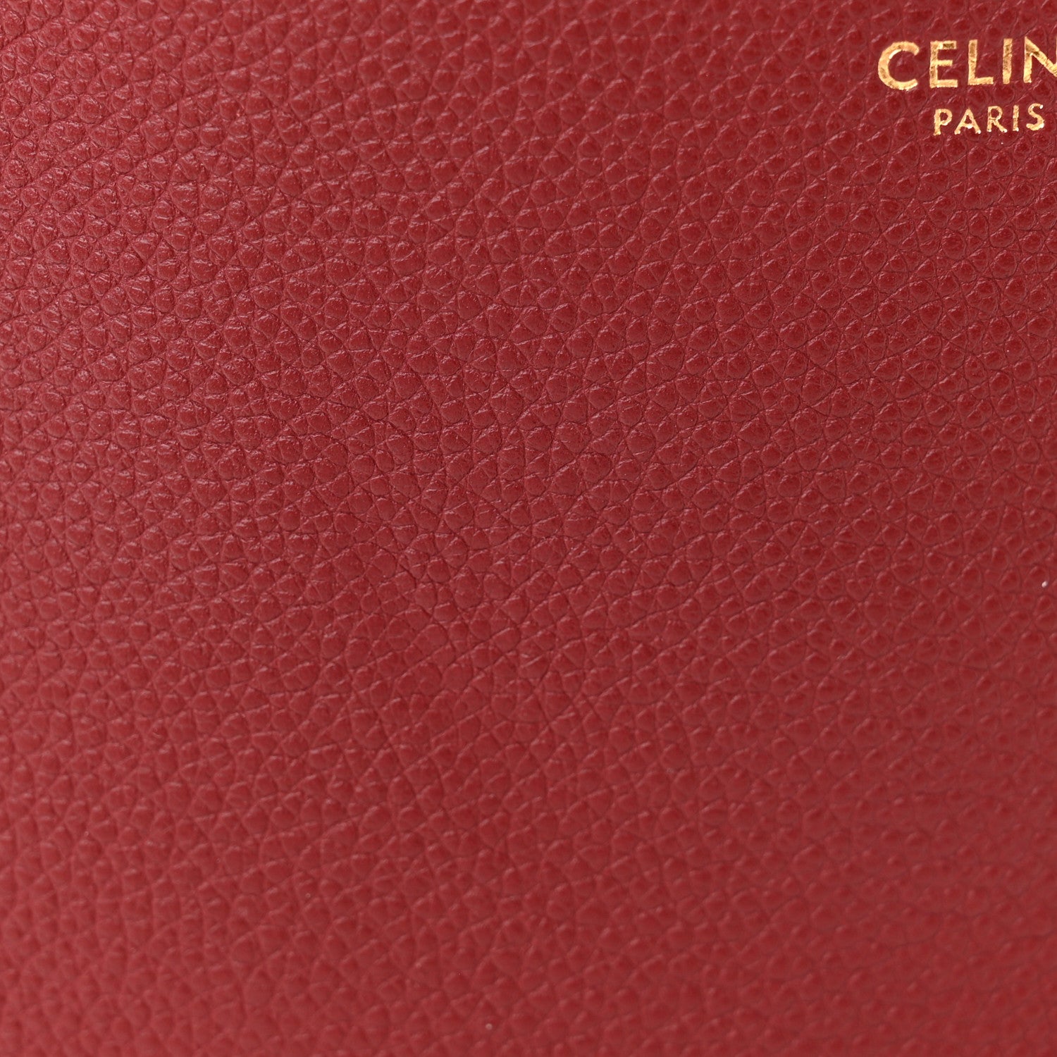 Celine Soft Grained Calfskin Sangle Bucket Bag Light Burgundy 12 of 14
