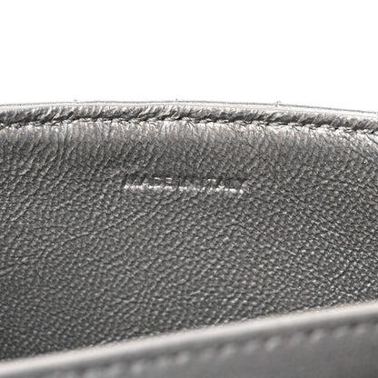 Celine Laminated Calfskin Quilted Medium C Bag Silver 7 of 10