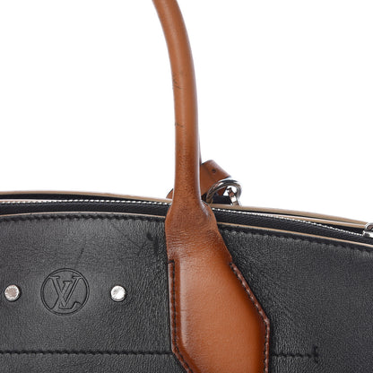 Louis Vuitton Calfskin World Tour City Steamer MM Black 25 of 27