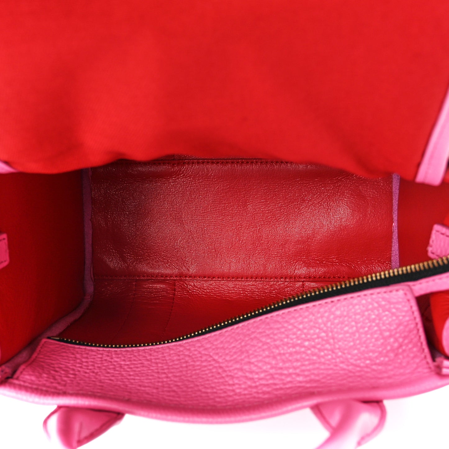 Grained Calfskin Small The Tote Bag Morning Glory