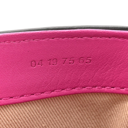 Chloe Calfskin Crocodile Embossed Mini C Bag Pink 7 of 12