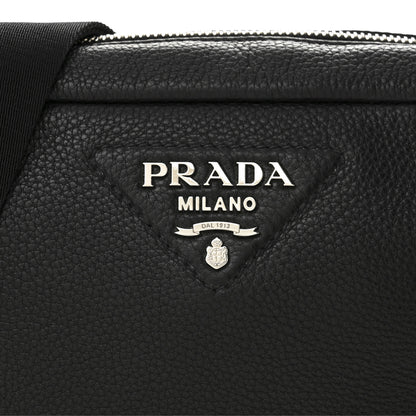 Prada Vitello Daino Camera Crossbody Black 8 of 10