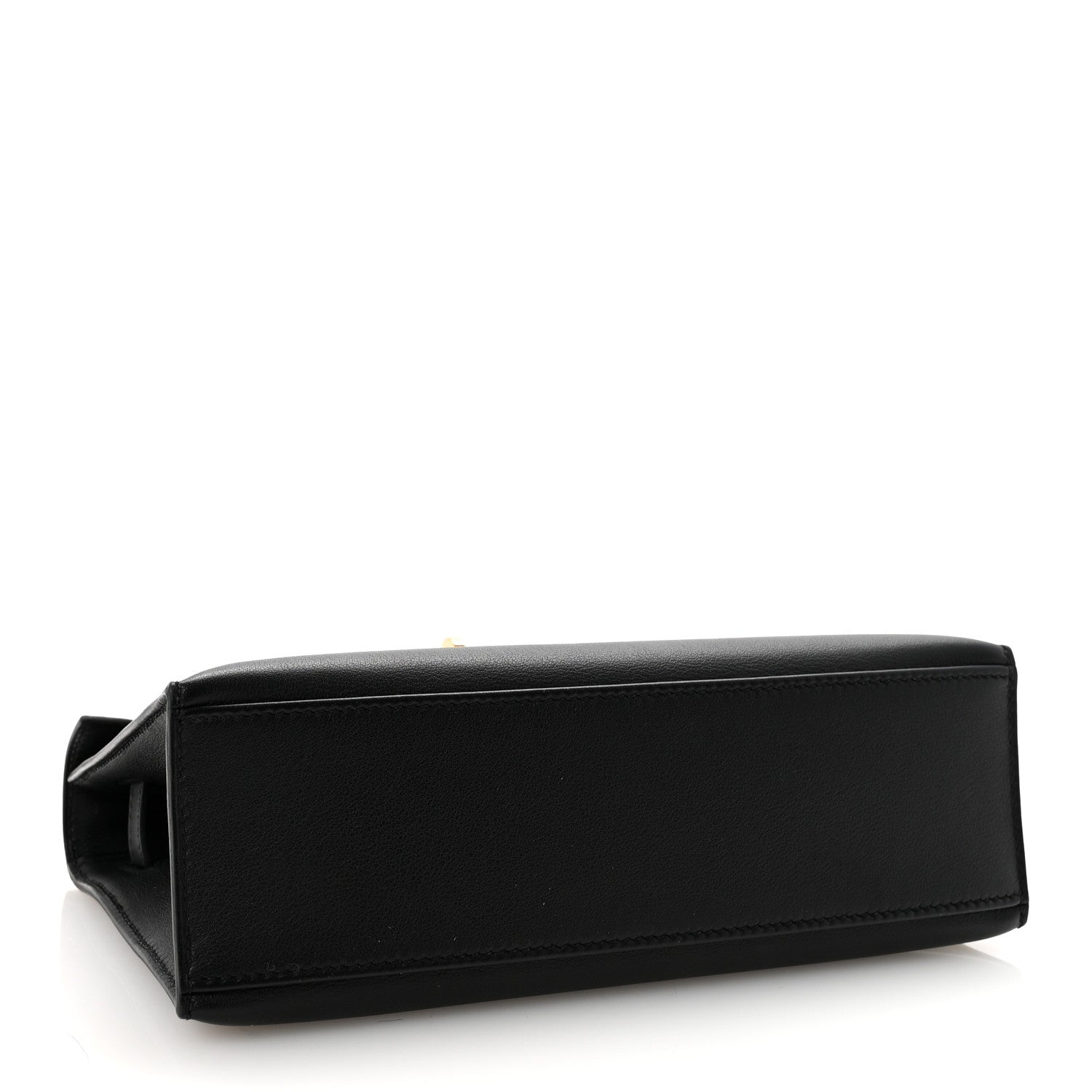 Hermes Swift Kelly Pochette Clutch Black 4 of 7