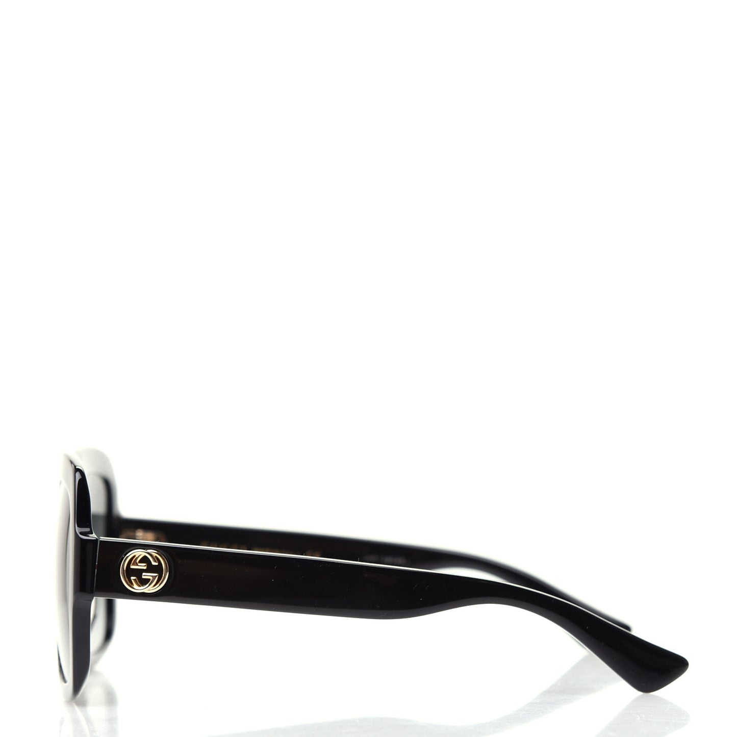 Acetate Oversized Square GG0036S Sunglasses Black