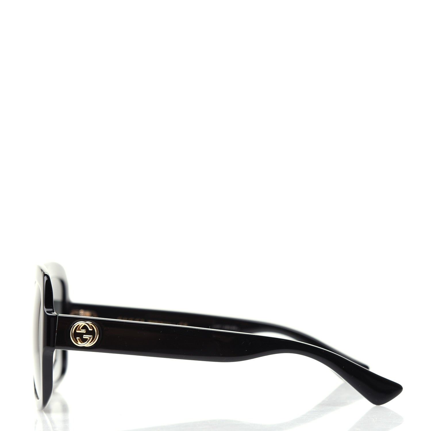Gucci Acetate Oversized Square GG0036S Sunglasses Black 3 of 8