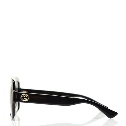 Gucci Acetate Oversized Square GG0036S Sunglasses Black 3 of 8
