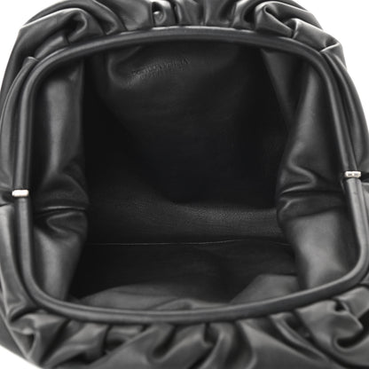 Bottega Veneta Smooth Butter Calf The Pouch Oversized Clutch Black 5 of 10