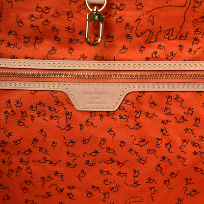 Louis Vuitton Catogram Neverfull MM Marron 7 of 11