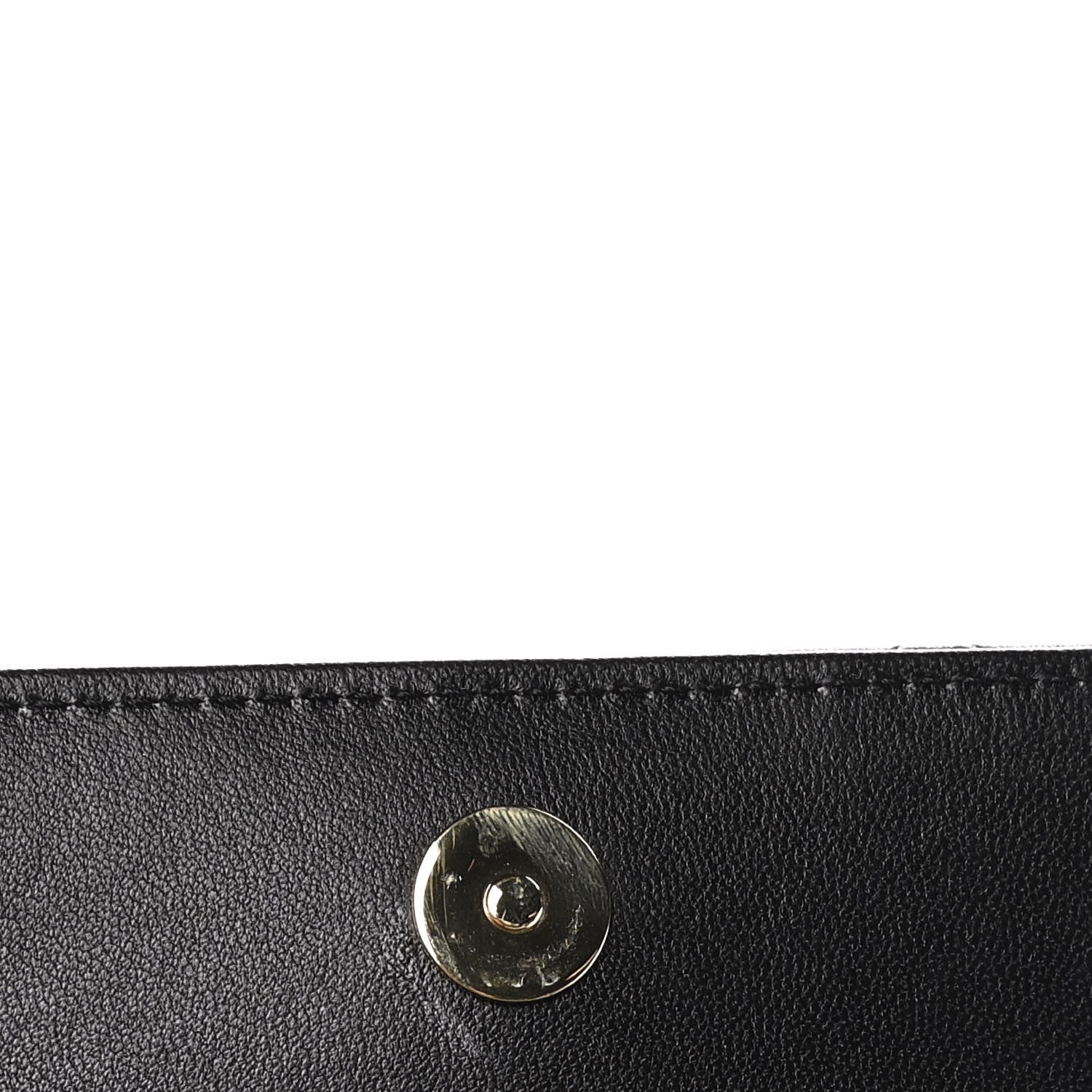 Chanel Lambskin Quilted CC Hook Card Holder Black 11 of 13