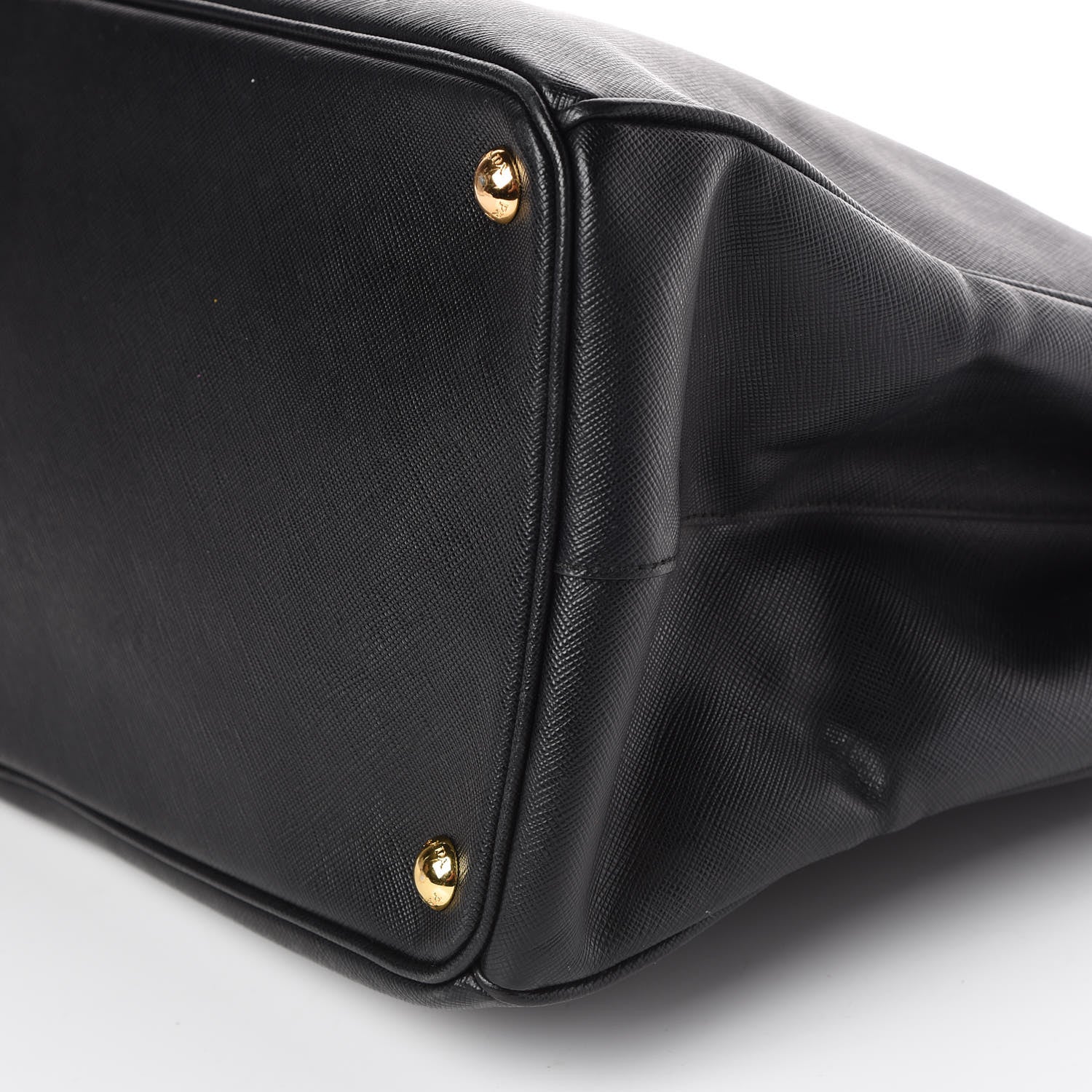 Prada Saffiano Lux Extra Large Galleria Double Zip Tote Black 10 of 10