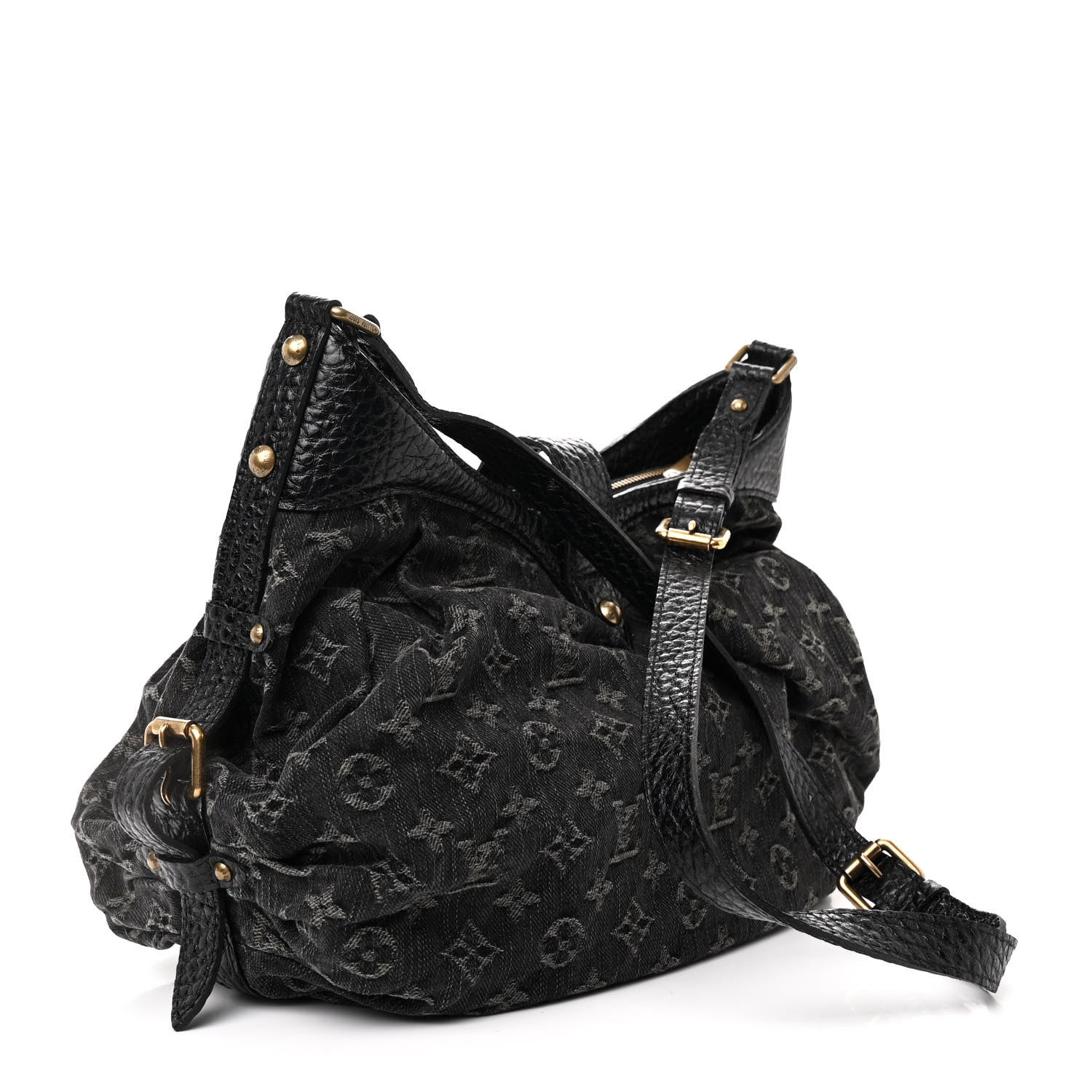 Louis Vuitton Denim Mahina XS Black 3 of 9