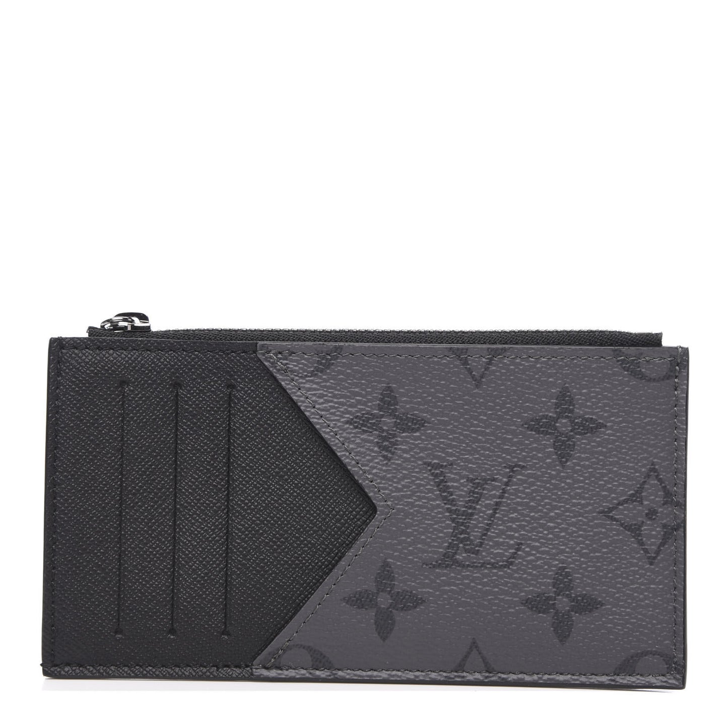 Reverse Monogram Eclipse Taiga Coin Card Holder