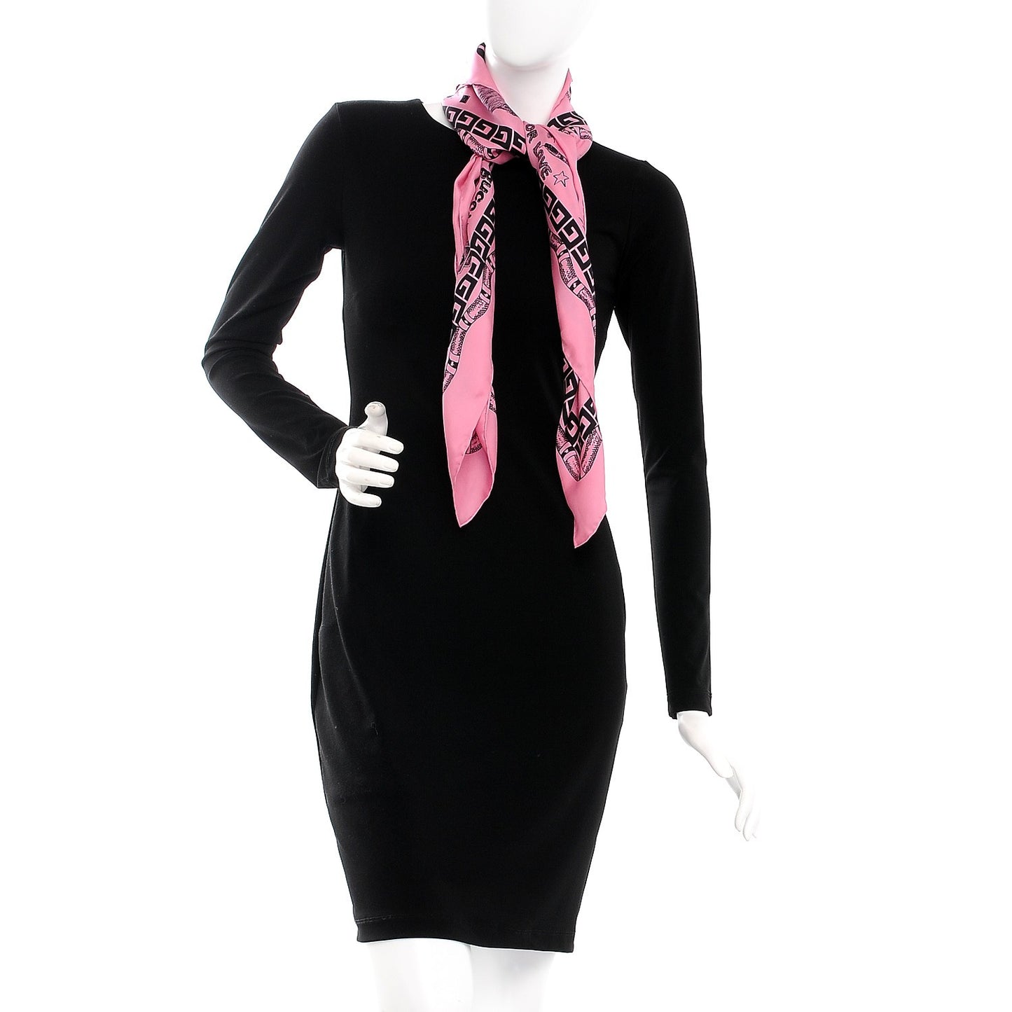 Silk Noodle Take Out Scarf Roseate
