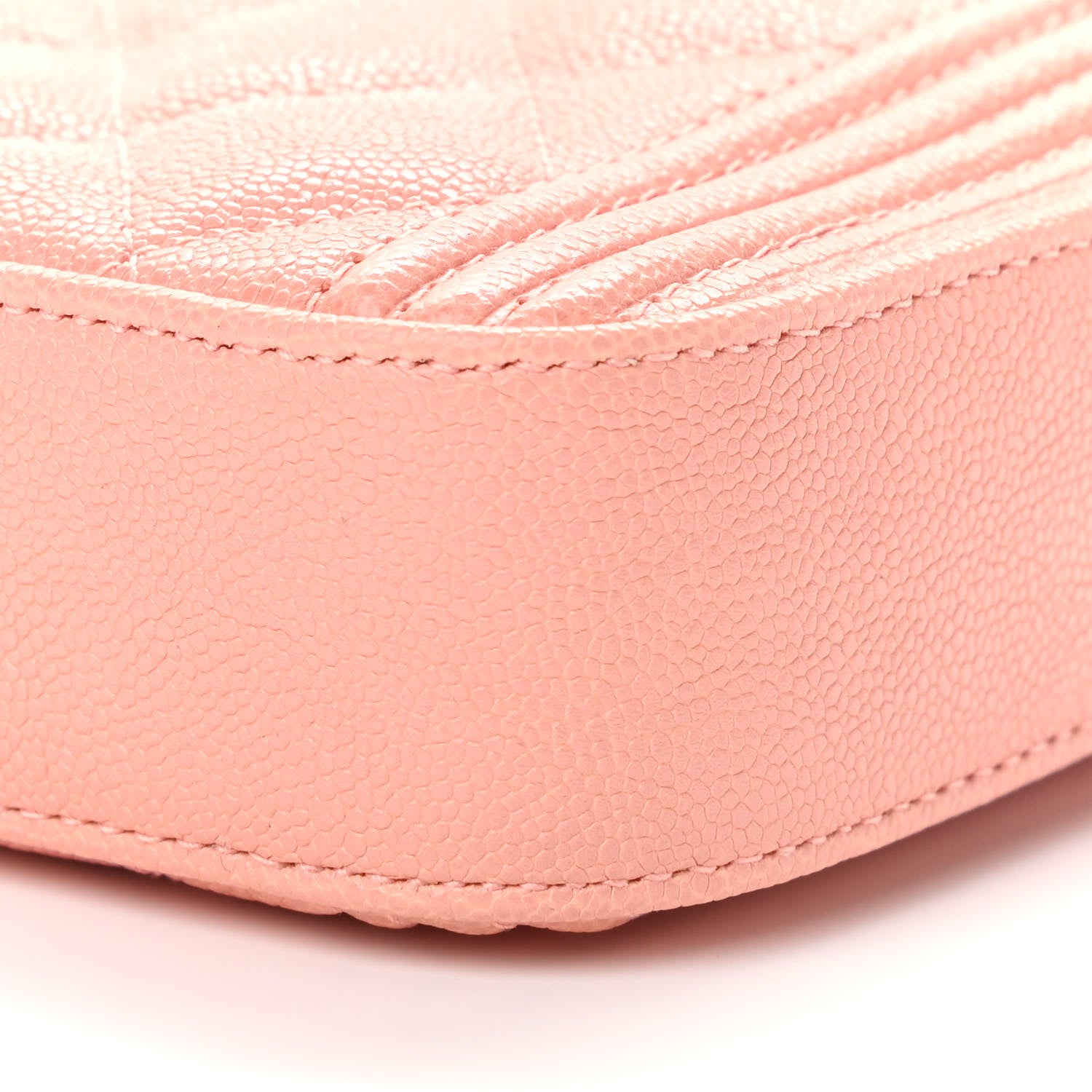 Chanel Caviar Quilted Small Boy Clutch With Chain Light Pink 12 of 13