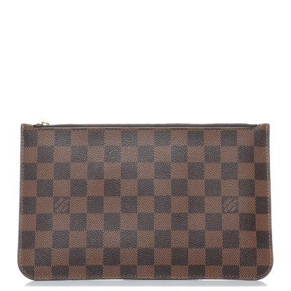 Louis Vuitton Damier Ebene Neverfull MM GM Pochette 1 of 9