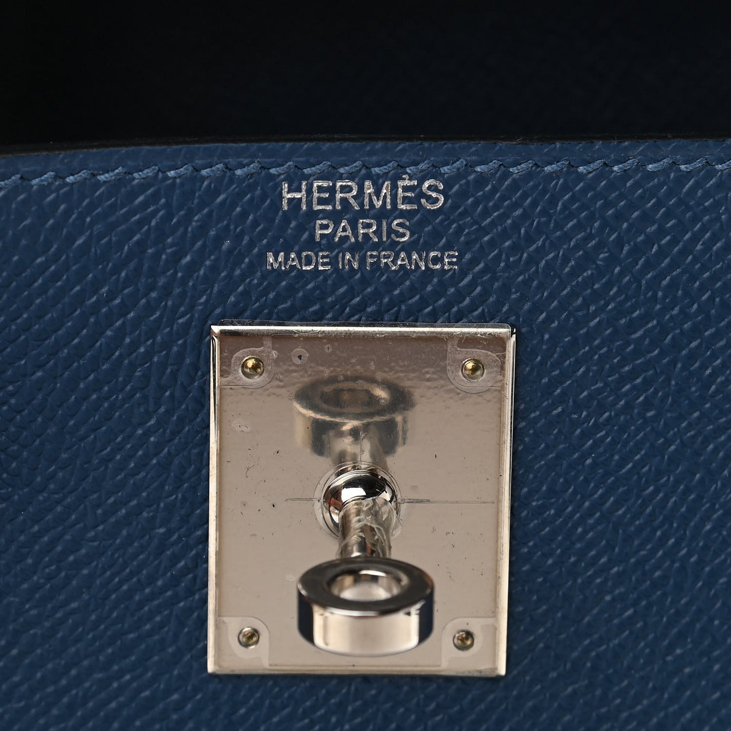 Epsom Kelly Sellier 32 Bleu De Malte