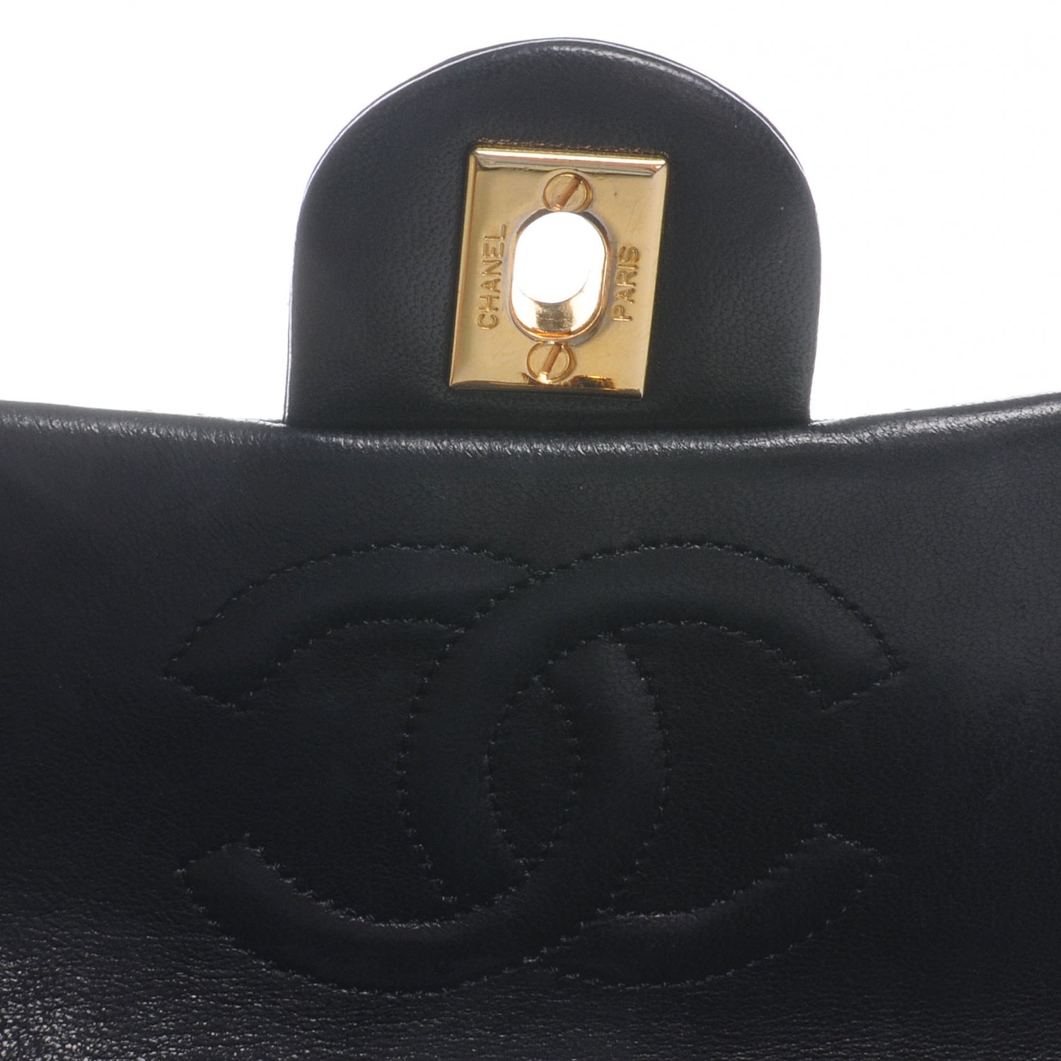 Chanel Lambskin Mini Flap Black 5 of 10