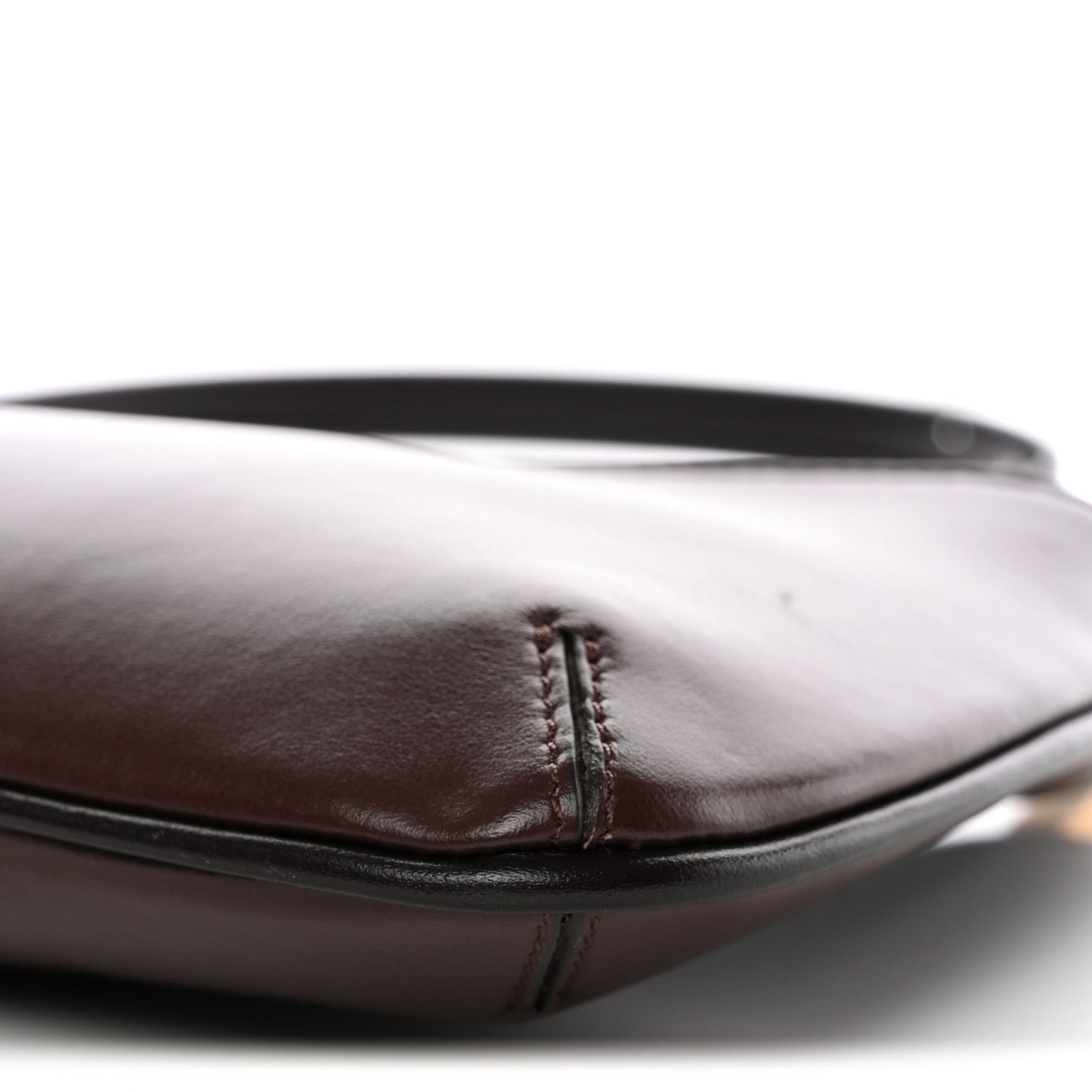Jacquemus Smooth Calfskin Le Bisou Perle Medium Brown 9 of 9